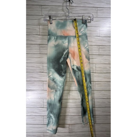Athleta Elation Printed 7/8 Tight Marine Minimalistic Grey Size‎ XXS Tie Dye - Picture 7 of 9
